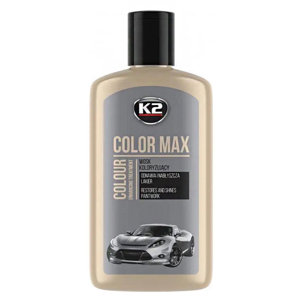 Полироль K2 Color Max 250 мл Серебряный