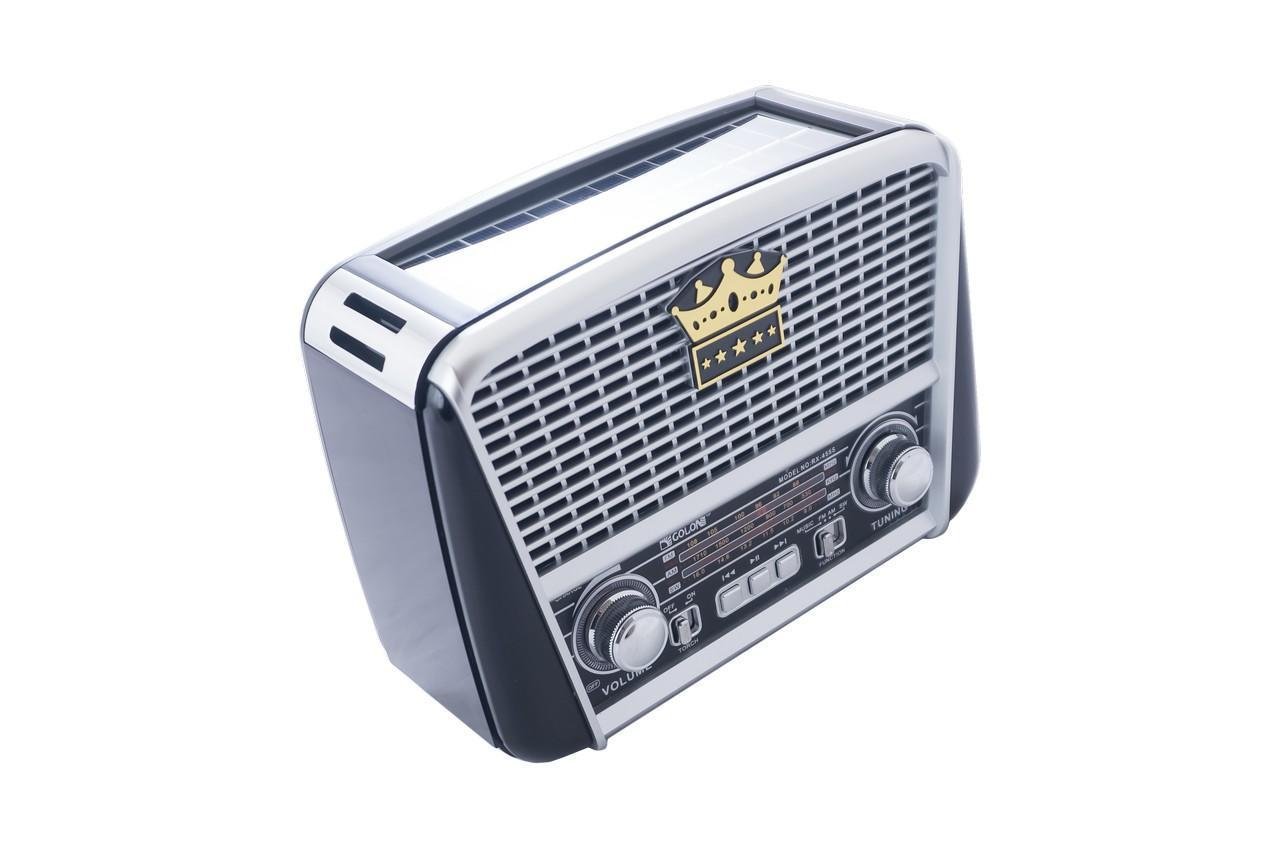 Радиоприемник Golon RX 455S с солнечной панелью Черный - фото 3 Радиоприемник Golon RX 455S с солнечной панелью Черный - фото 3