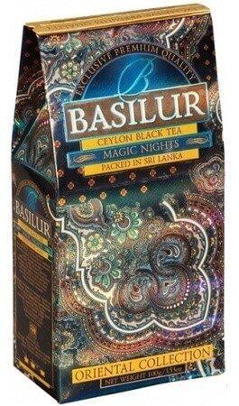 Чай черный Basilur Магия ночи картонная коробка 100 г (77000348)