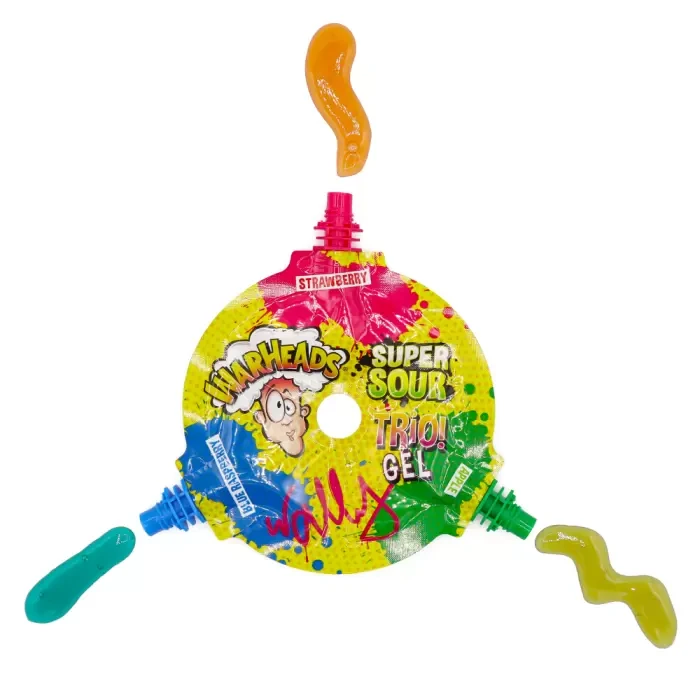 Цукерка рідка Warheads Super Sour Trio Gel Wheel 51 г (1724897306)