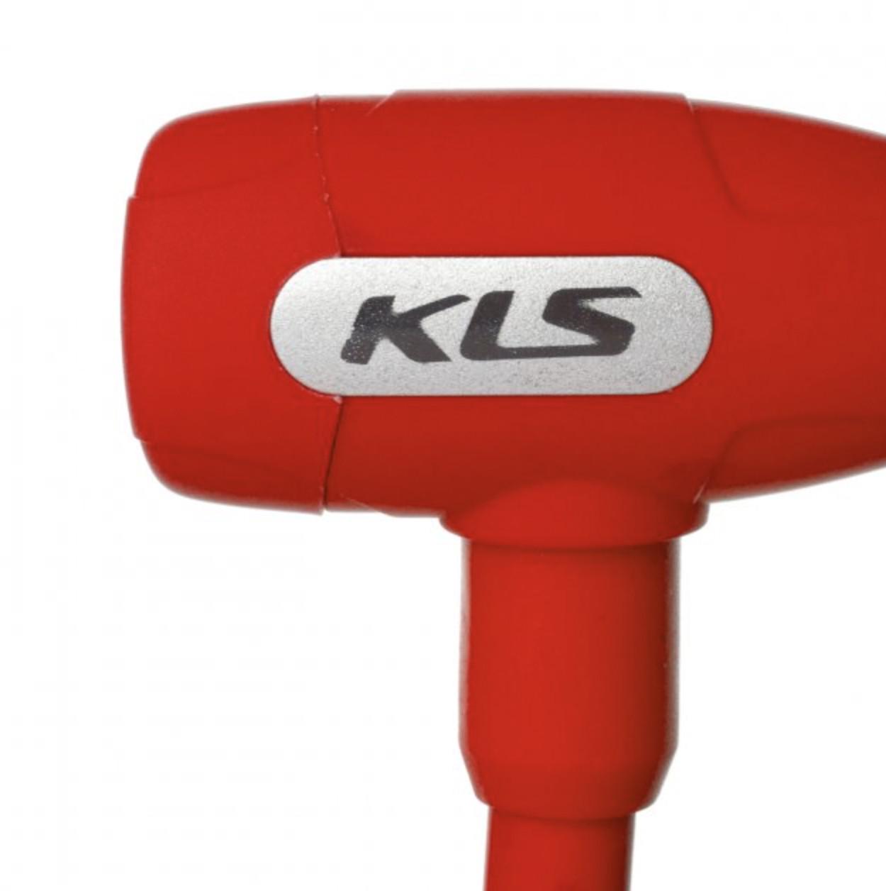 Велозамок KLS Jolly 12x650 Красный - фото 6