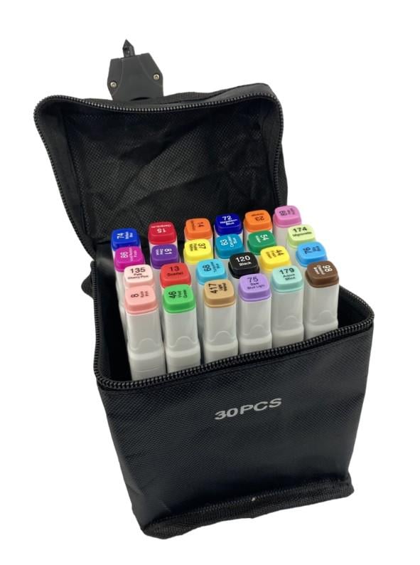 Маркери спиртові для художників Touch Multicolor 30 кольорів (1801953681)
