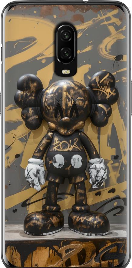 Чехол на OnePlus 6T Bronze kaws (6097u-1587-42517)