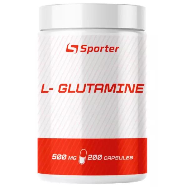 Глютамін L Sporter L-glutamine 200 capsules