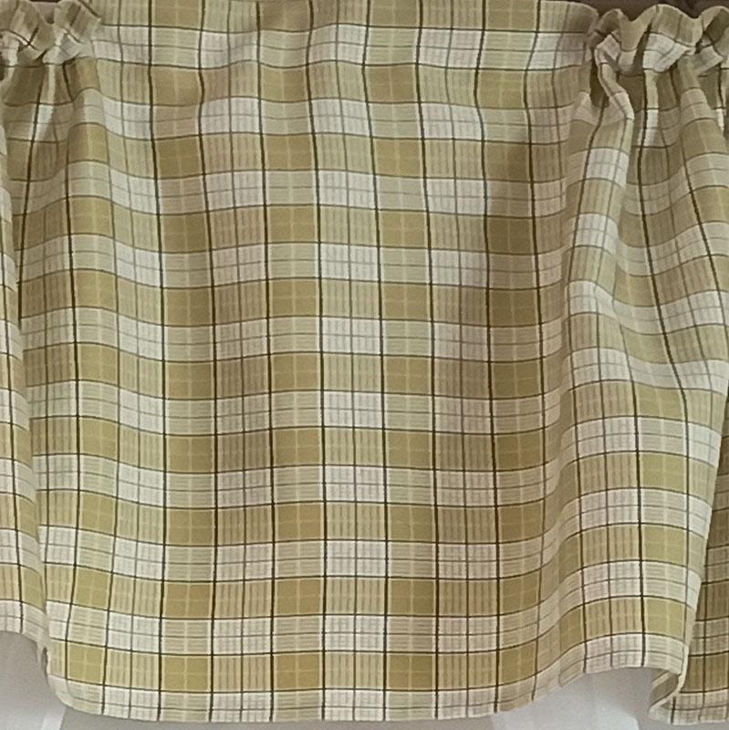 Комплект тюль на кухню Дублин 280х170 см 5 пр. Оливковый/Молочный (Dublin-Oliva-milk) - фото 2 Комплект тюль на кухню Дублин 280х170 см 5 пр. Оливковый/Молочный (Dublin-Oliva-milk) - фото 2