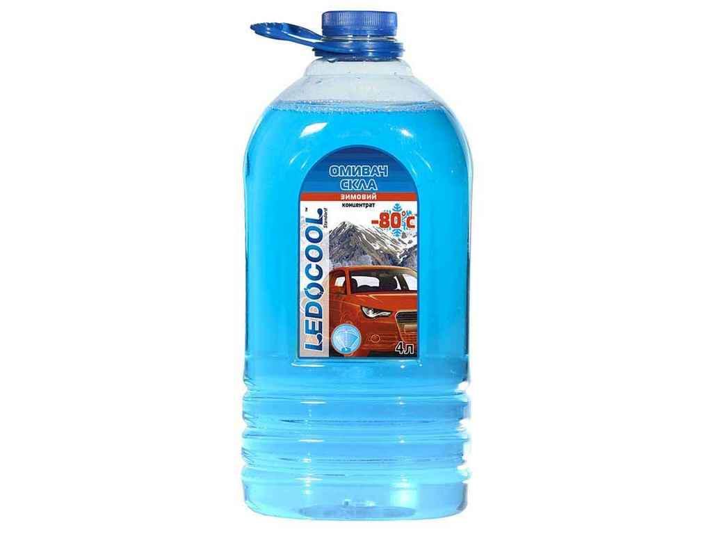 Рідина для омивання скла Ledocool зима 4 л -80°С (860505)