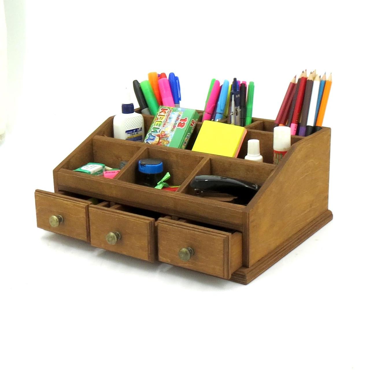 Органайзер настольный из дерева Ректор Мускат (Кнц-002007)