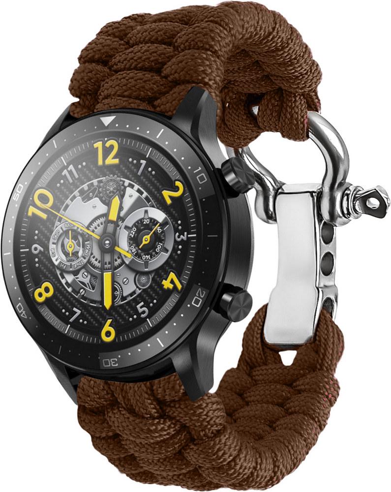 Ремінець з Паракорду Ruper для Realme Watch S Pro (22mm) Brown (30823-30)