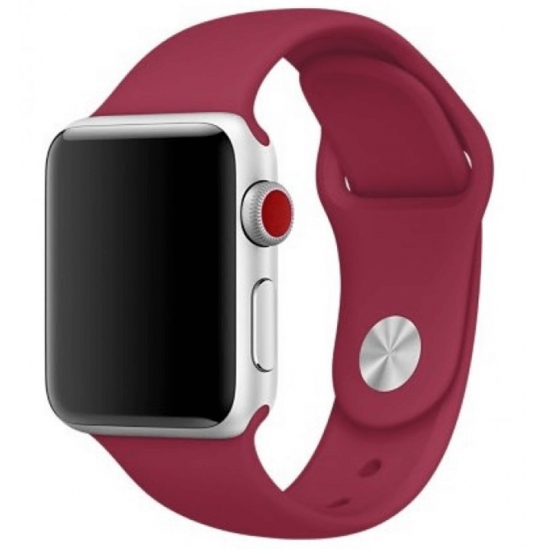 Ремешок GoVern Sport Band для Apple Watch 42/44/45/ 49 мм S/M Rose red