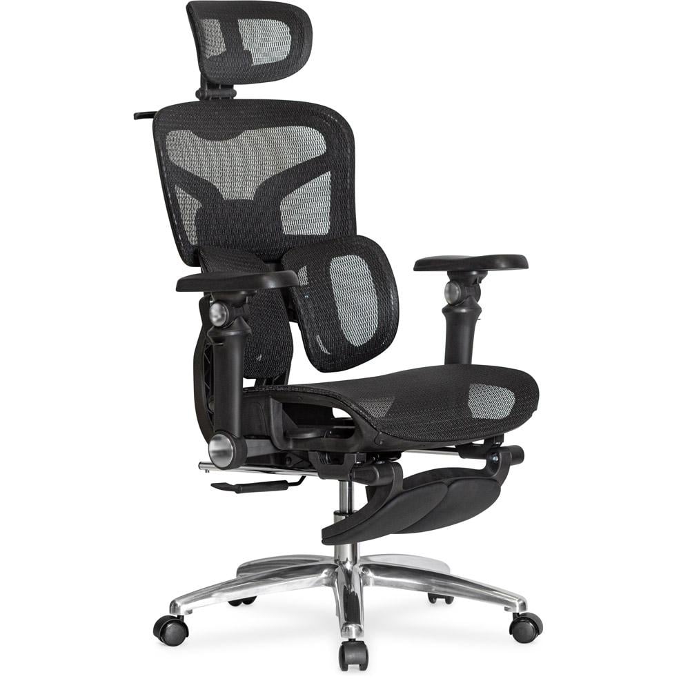 Кресло Mealux S2 Air Plus Black (HF-S2 M/B) Кресло Mealux S2 Air Plus Black (HF-S2 M/B)