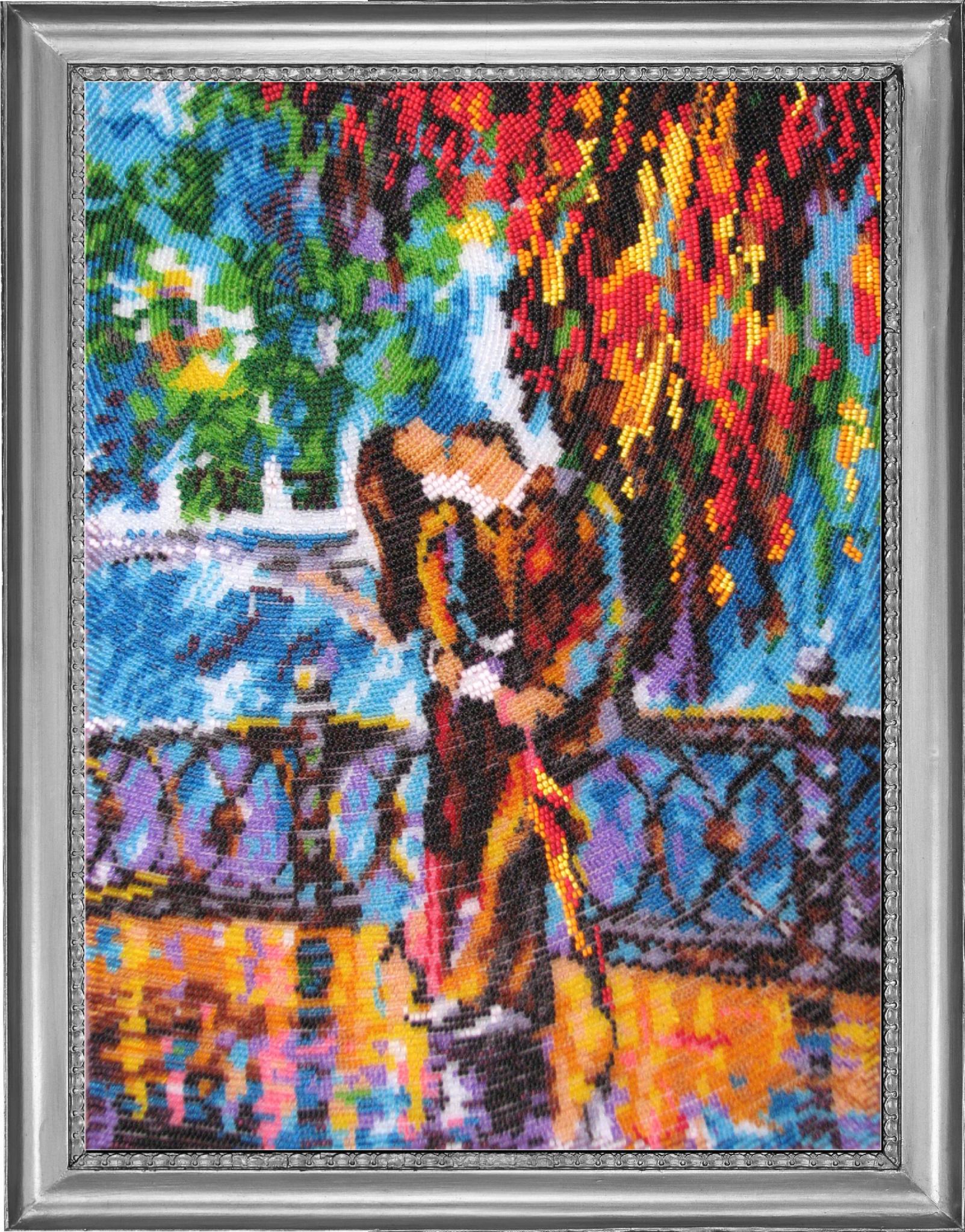 Набір для вишивання бісером BUTTERFLY 463 Поцілунок після дощу 35х26 см (463)