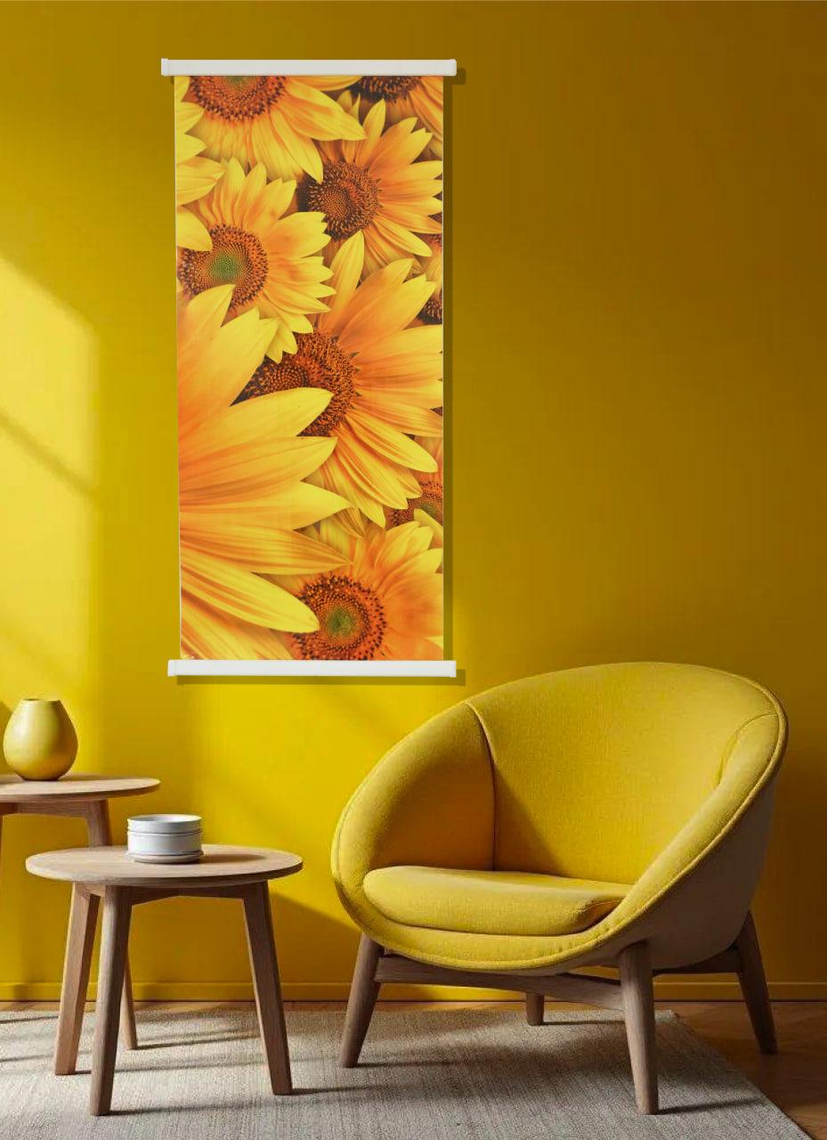 Инфракрасный обогреватель-картина Патриотический Подсолнухи (2743577713) - фото 2