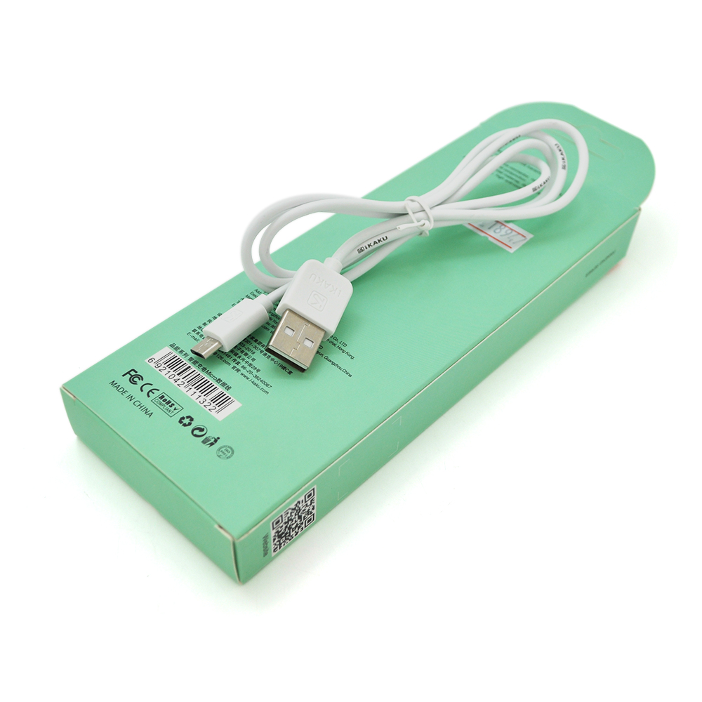 Кабель iKaku KSC-285 microUSB 2,4А 1 м (18947)