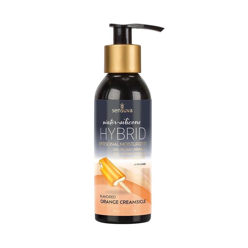 Лубрикант на комбинированной основе Апельсиновый крем Sensuva Hybrid Formula Orange Creamsicle 125 мл Лубрикант на комбинированной основе Апельсиновый крем Sensuva Hybrid Formula Orange Creamsicle 125 мл