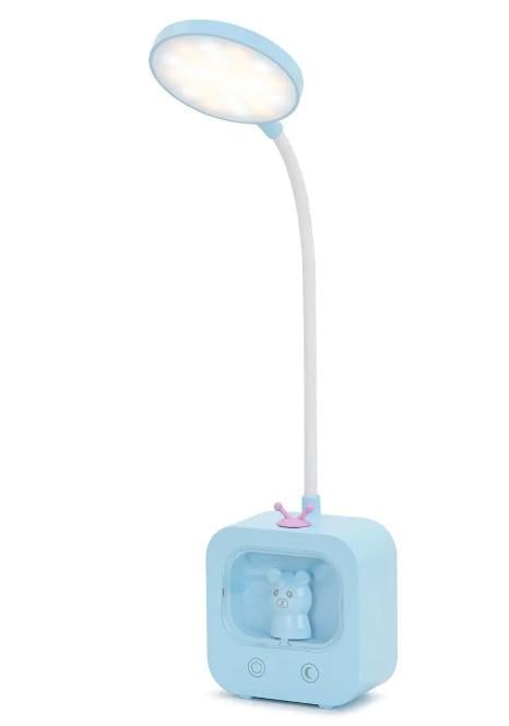 Настольная лампа QS-6612 Blue (18650)