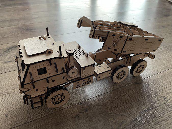 Конструктор-пазл ТМ Pazly 3D Хаймарс детский деревянный 272 детали (UPZ-004) - фото 7 Конструктор-пазл ТМ Pazly 3D Хаймарс детский деревянный 272 детали (UPZ-004) - фото 7