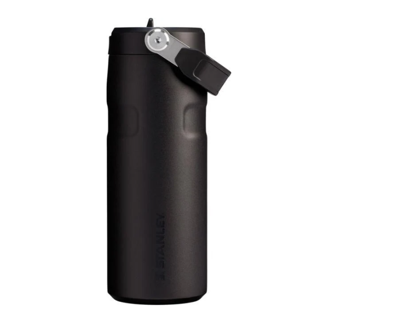 Термобутылка Stanley IceFlow с двойной ваккумной изоляцией из нержавеющей стали 473 мл Черный (10-12110-117)