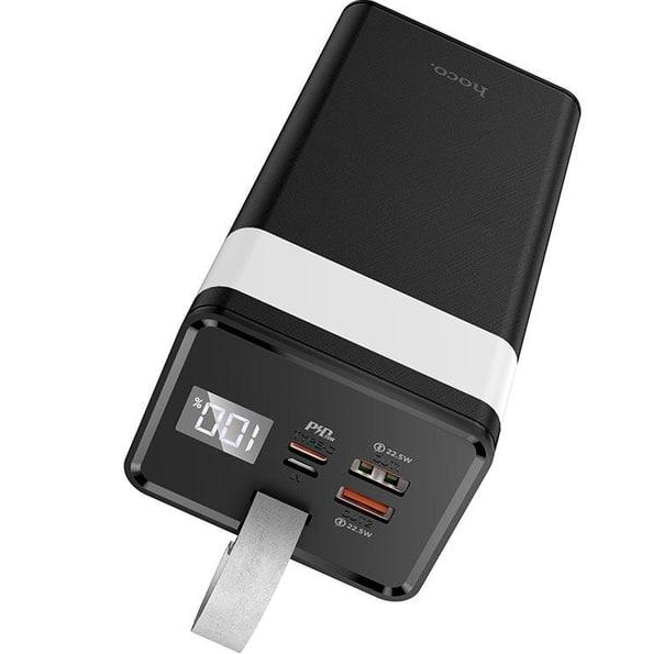 Повербанк Hoco J86 Powermaster 40000 mAh 22,5W 2USB/1Type-C с быстрой зарядкой QC3.0/PD3.0 Black (000382) - фото 3