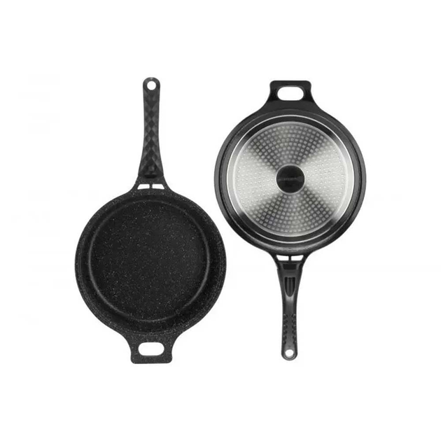 Набір посуду зі сковорідкою і ковшиком Edenberg EB-12913 10 предметів з прихватками - фото 7 Набір посуду зі сковорідкою і ковшиком Edenberg EB-12913 10 предметів з прихватками - фото 7
