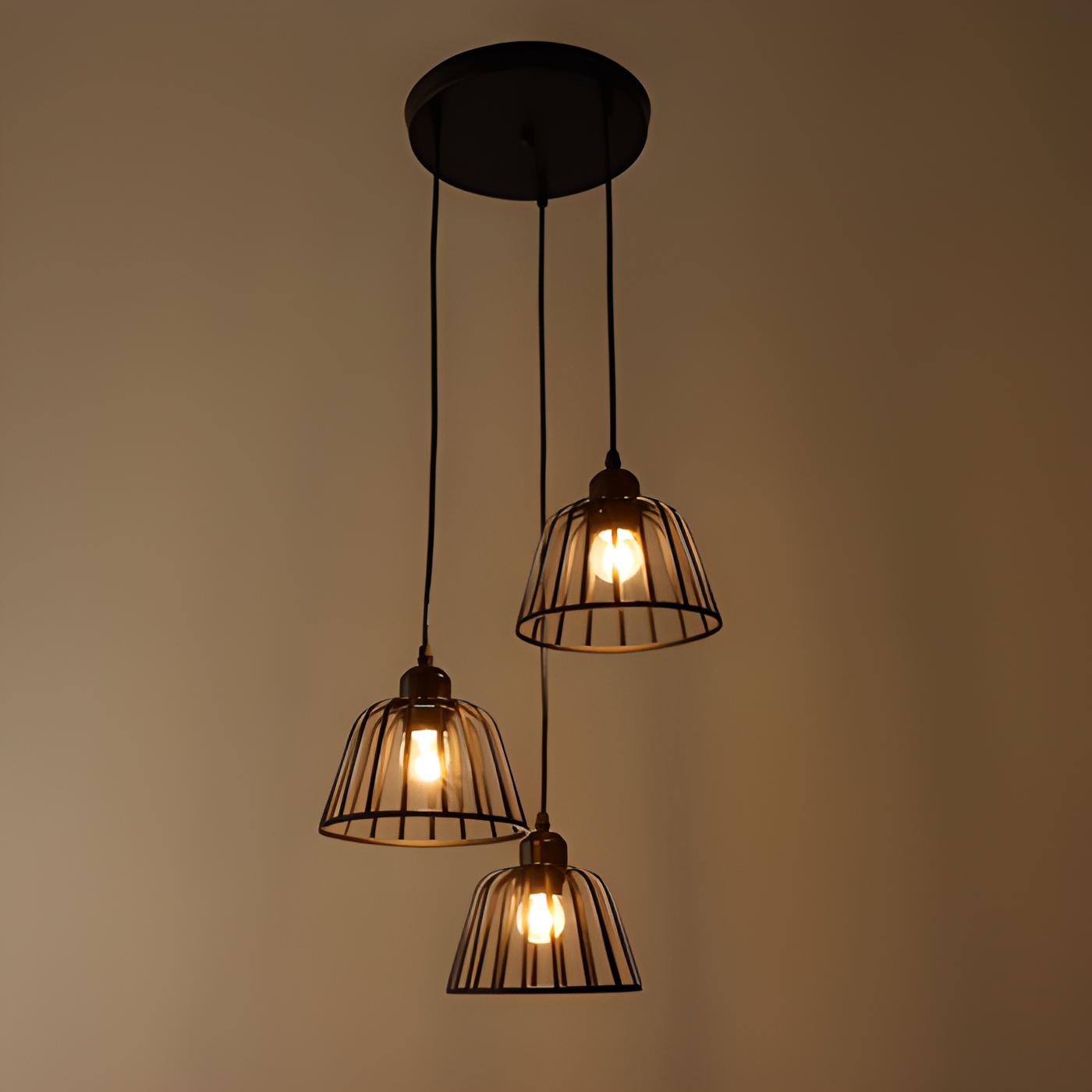 Люстра подвесная Sirius J802-3 на 3 плафона