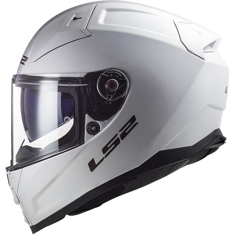 Мотошлем LS2 FF811 Vector 2 Solid 2XL White (24694) - фото 4