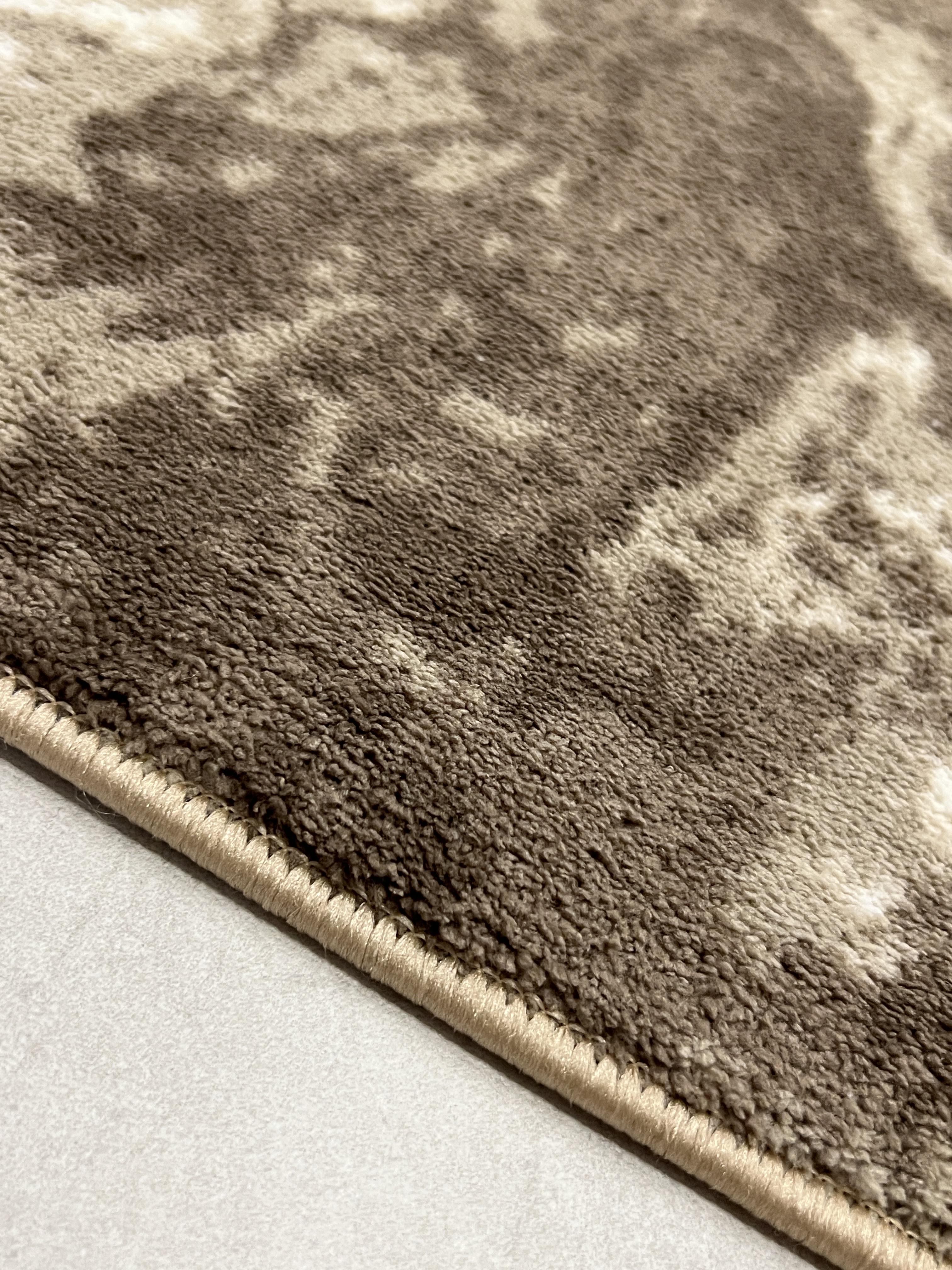 Ковер Epic на прорезиненой основе 60x110 см овал Бежевый (23090690220GO8) - фото 2