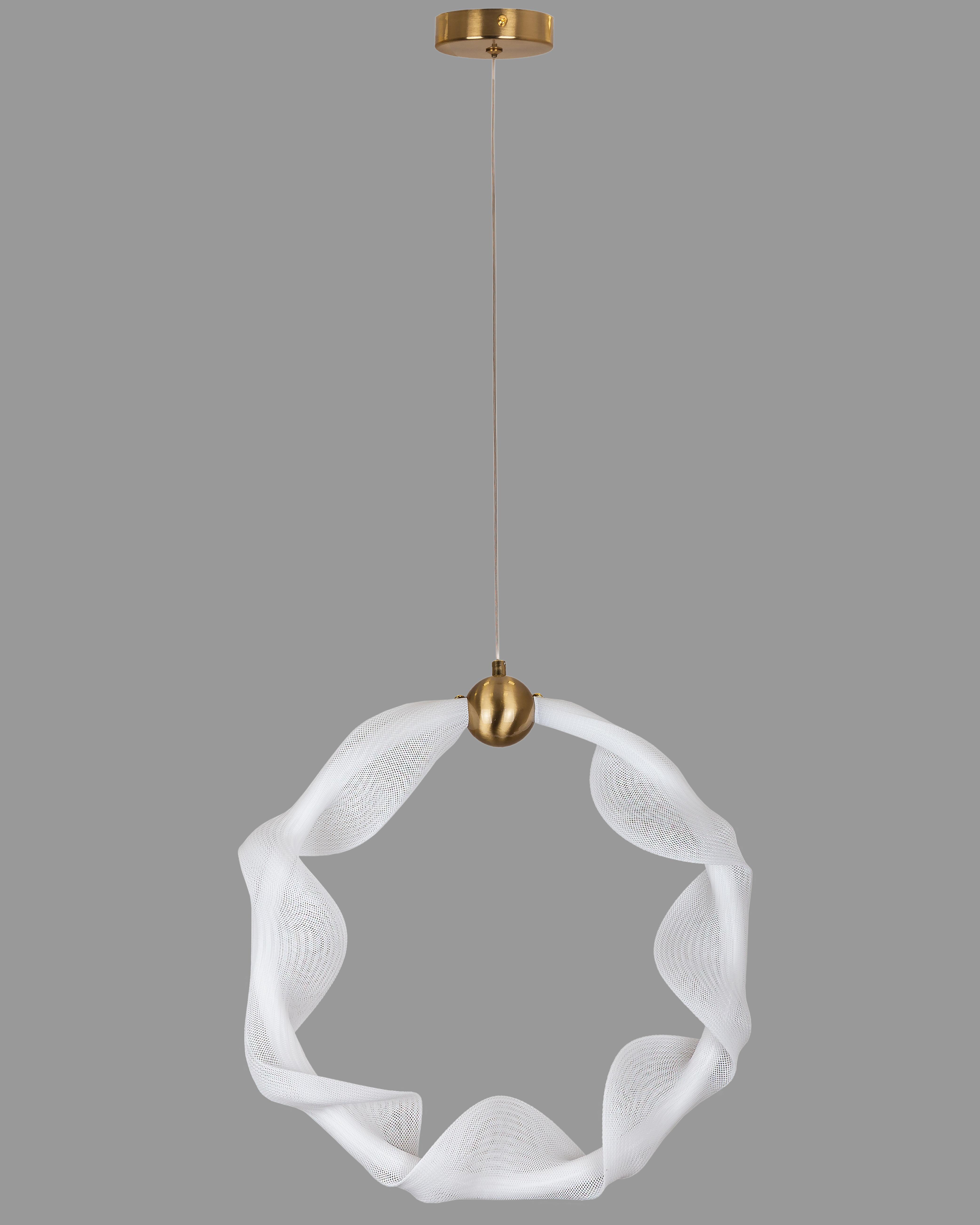 Подвес-люстра из гибкой сетки Арт-деко Бронзовый (81-3029-1 450 AB)