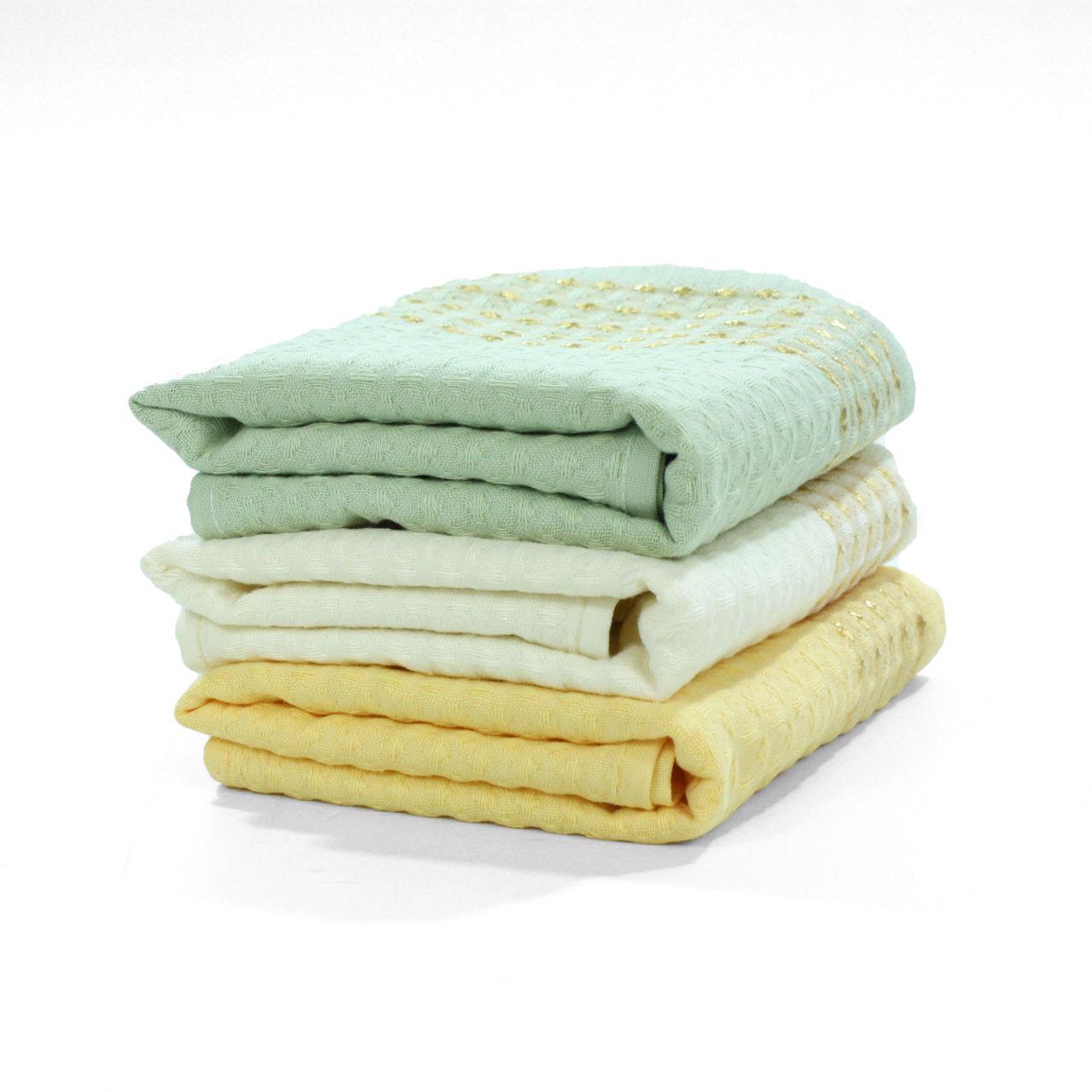 Набір рушників кухонних 0311 40х60 см Жовтий/Зелений - фото 2 Набір рушників кухонних 0311 40х60 см Жовтий/Зелений - фото 2