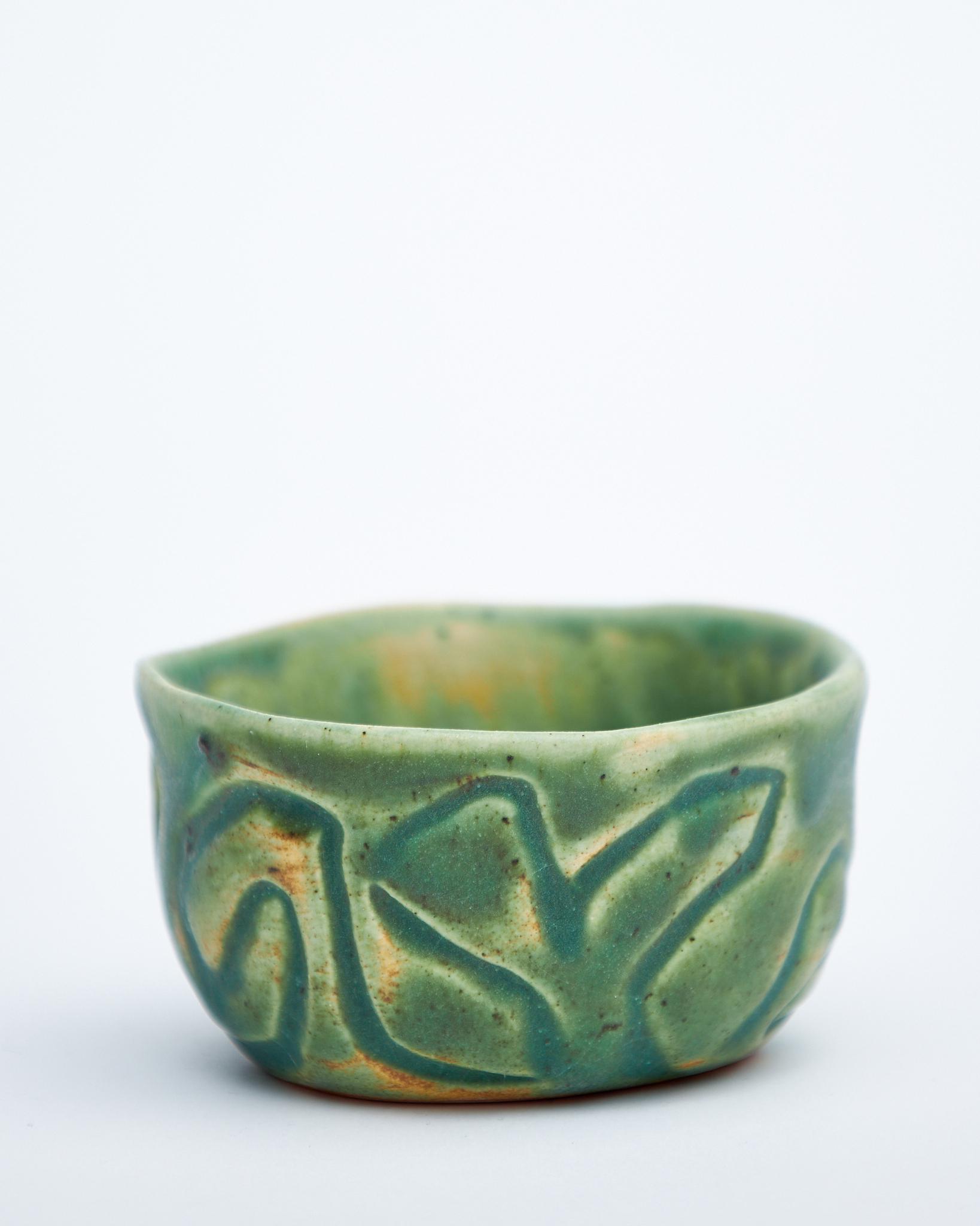 Пиала чайная Эльфийская ручной работы (CUP-015) - фото 9