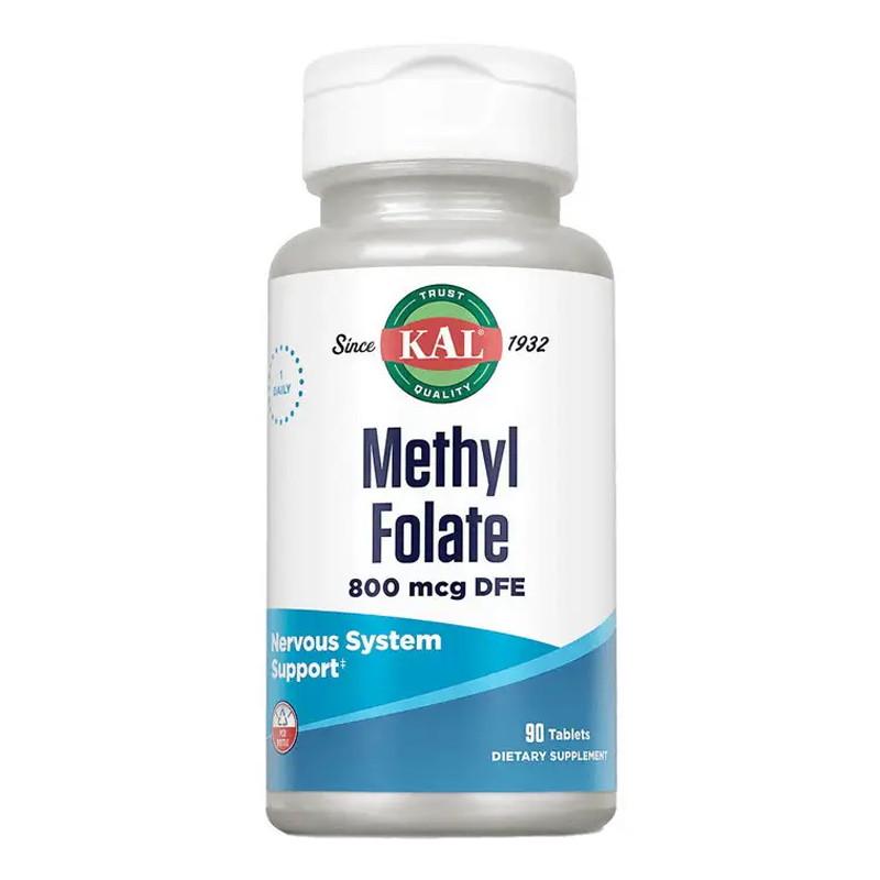 Метилфолат KAL Methyl Folate 800 mcg 90 табл. (22941-01)