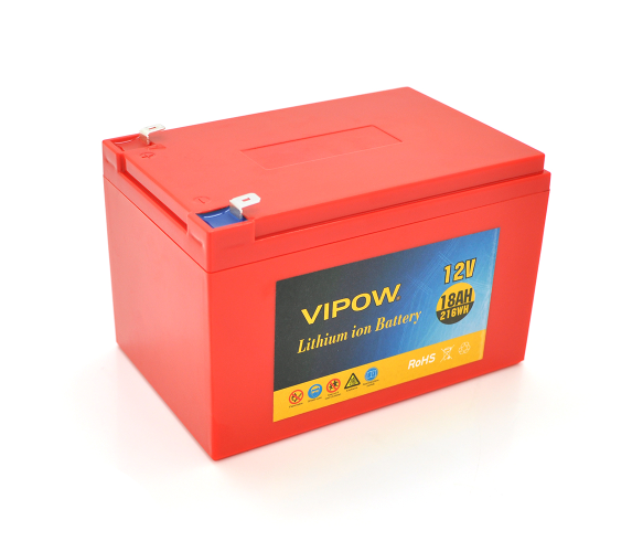 Акумулятор для ДБЖ Vipow 12 V 18 Ah з елементами Li-ion 18650 з вбудованою платою ВМS 3S9P (18678) Акумулятор для ДБЖ Vipow 12 V 18 Ah з елементами Li-ion 18650 з вбудованою платою ВМS 3S9P (18678)