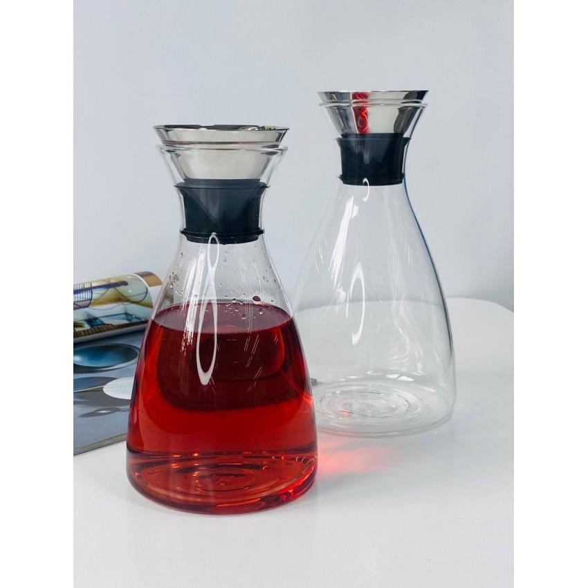 Декантер для вина Olens Guess стеклянный 1,5л (102-657) - фото 2 Декантер для вина Olens Guess стеклянный 1,5л (102-657) - фото 2