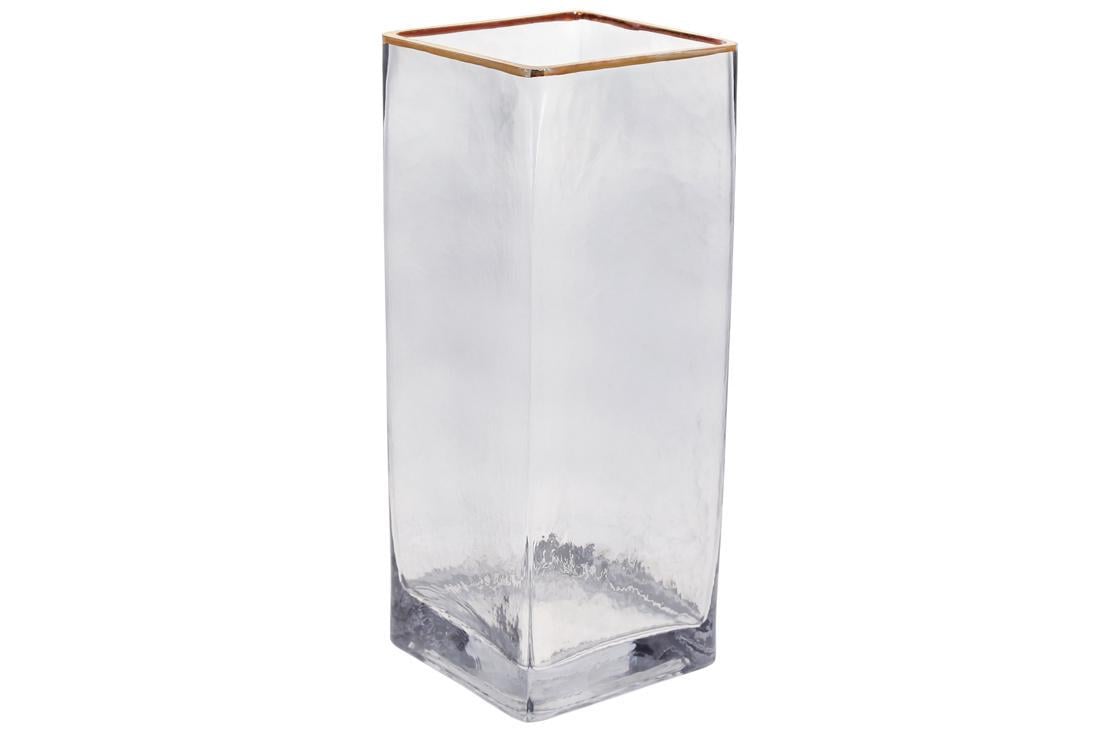 Ваза стеклянная BonaDi Эвиан 25 см (591-303)