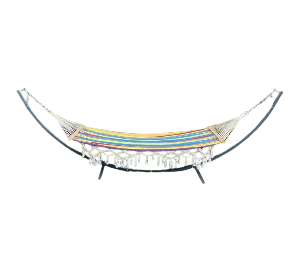 Гамак двухместный с планкой WCG Bali Радуга XXL 200х150 см (2371513948_tren_2)