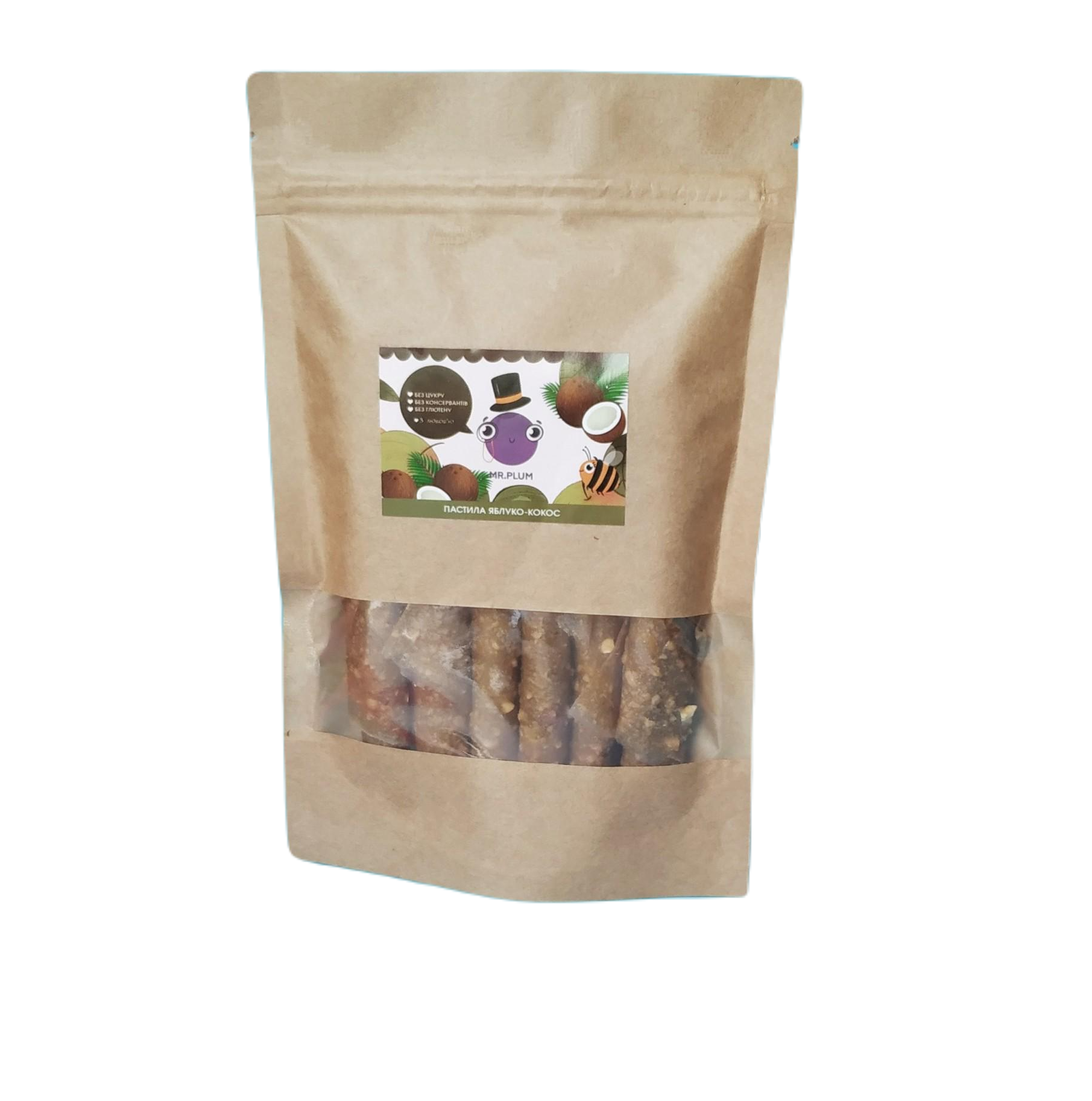 Пастила натуральная Mr.Plum Яблоко-Кокос 100 г