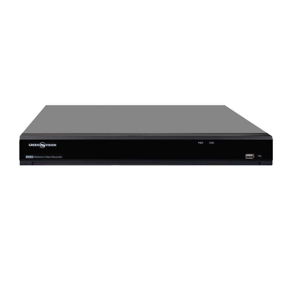 Відеореєстратор IP GreenVision GV-N-I019/32 12MP V2 NVR (25307887)