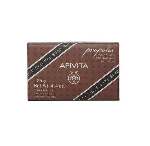 Мыло натуральное Apivita Natural Soap With Propolis с прополисом 125 г (2299678021)