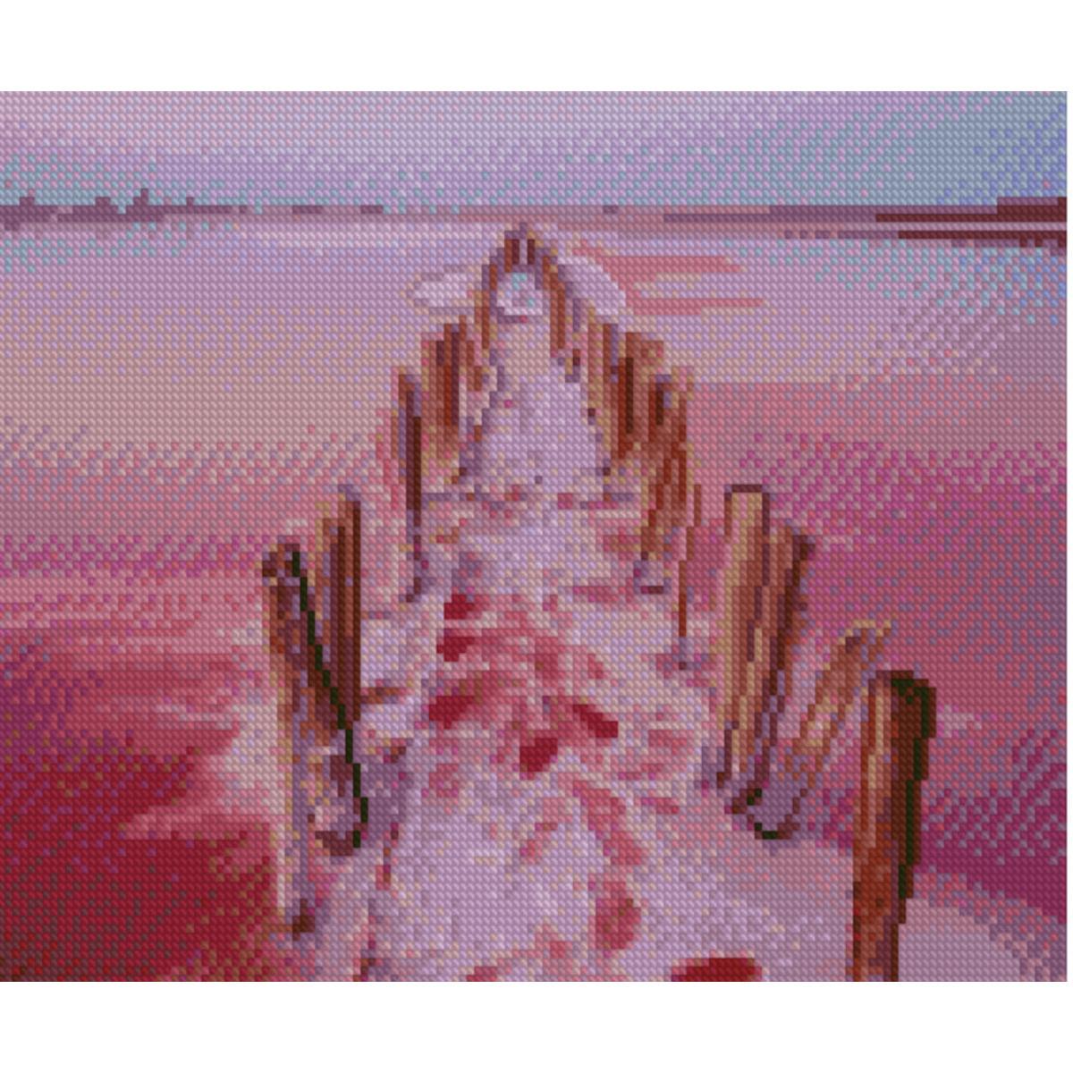 Алмазная мозаика Strateg Геническое озеро 30х40 см (Str-HX146)