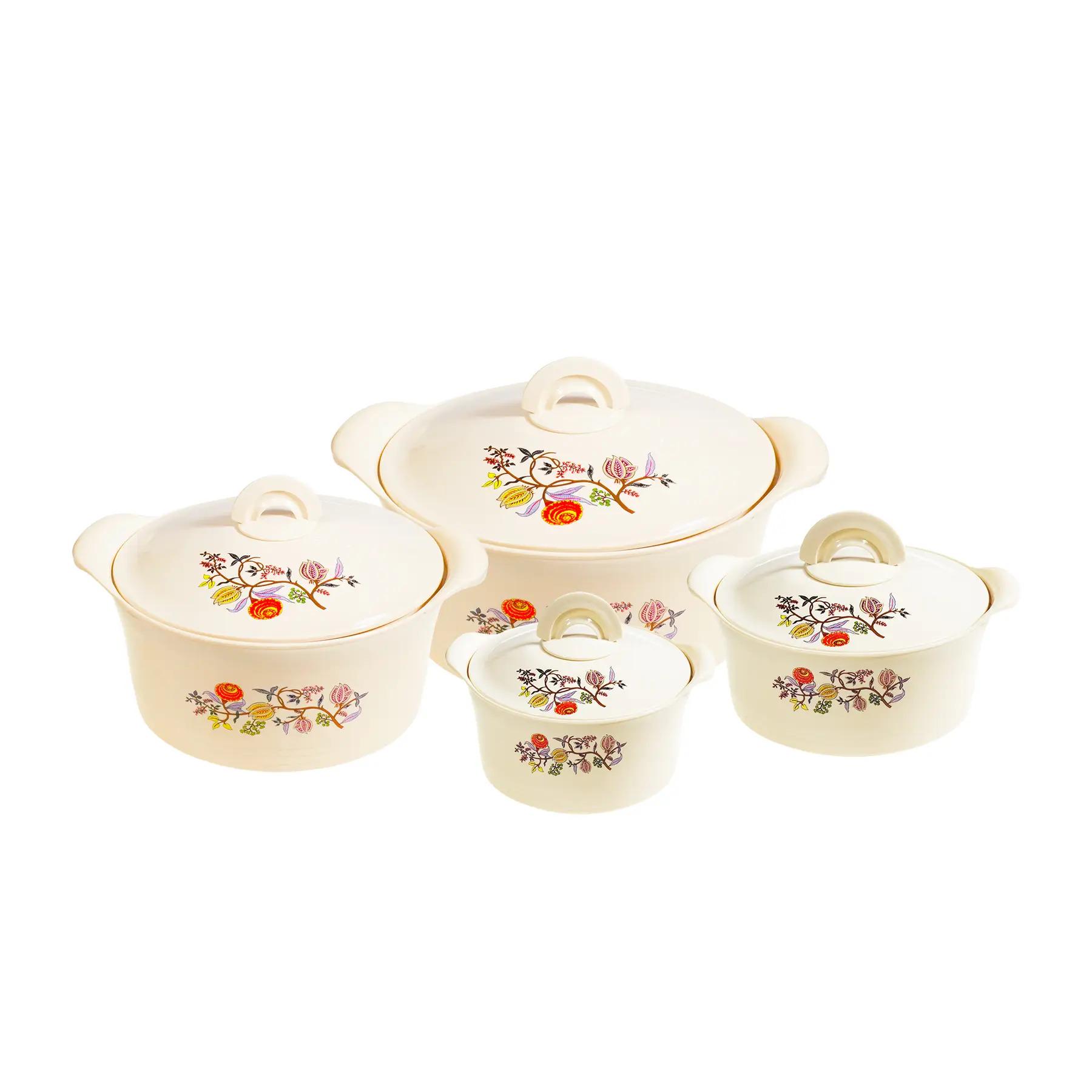 Набор пищевых контейнеров Wellamart 4 шт.  Бежевый (6077-4)