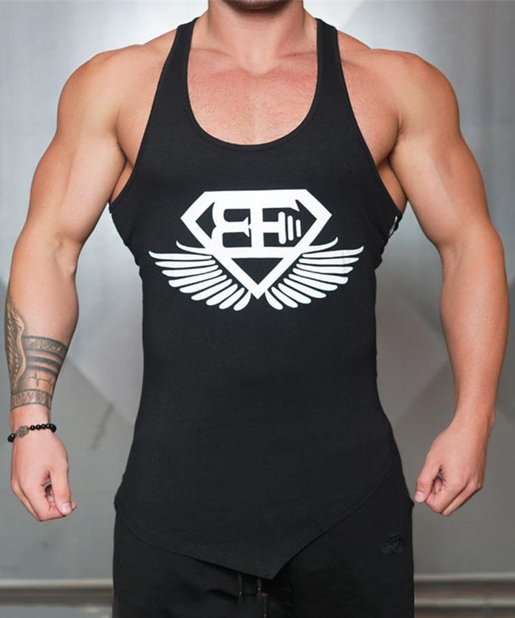 Майка мужская Wolf Fitness L Черный (6843)