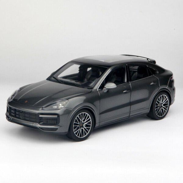 Модель автомобиля Norev 1:18 Porsche Cayenne Coupe Turbo E3 Dark Grey (187670)