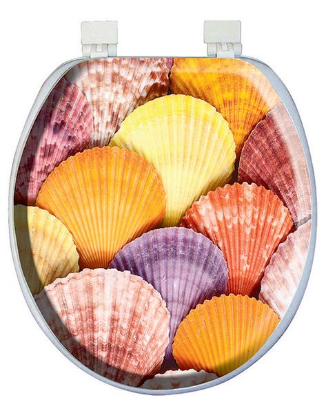 Крышка на унитаз мягкая с рисунком (9-12-11014)