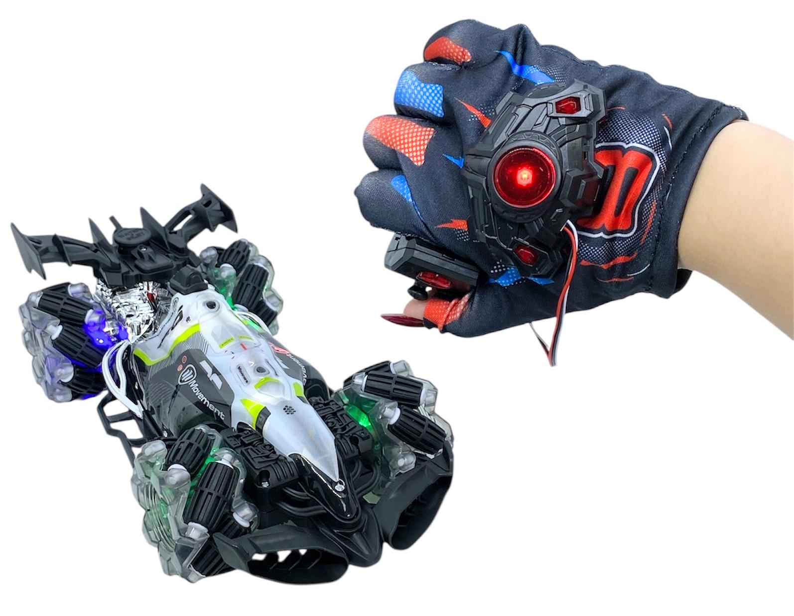 Машинка-позашляховик Bardike SPRAY CAR BD065 з керуванням жестами за допомогою рукавички-перевертень (28922949)