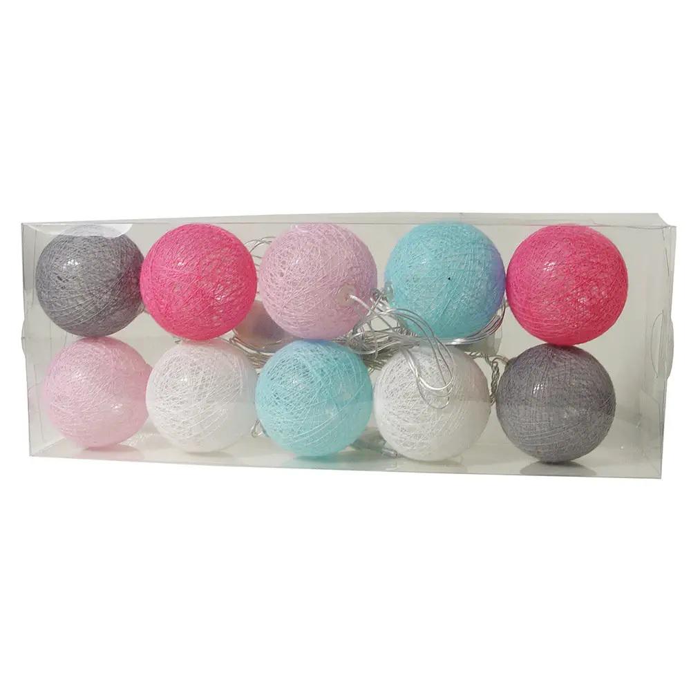 Гирлянда декоративная xmas Balls 10 шаров с коннектором 2 м (611863)