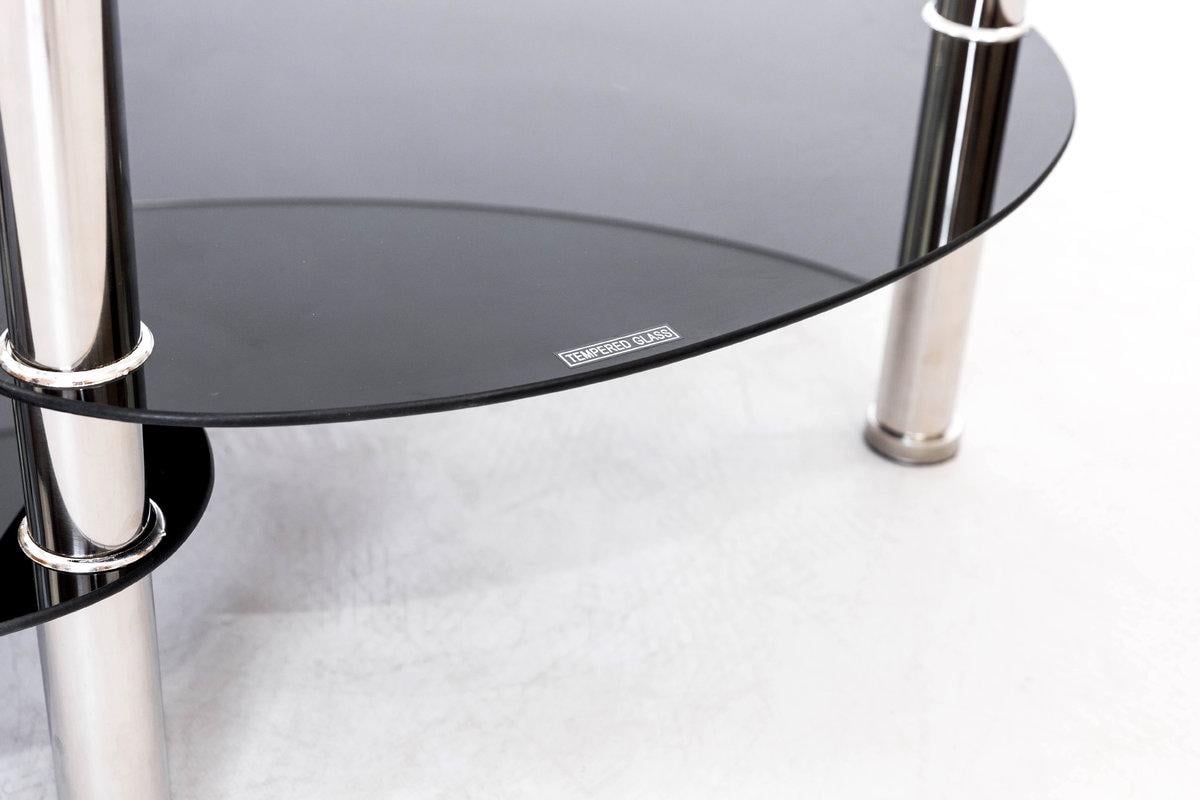 Стол журнальный Ненси XS-3191 Мікс Меблі Черный - фото 2