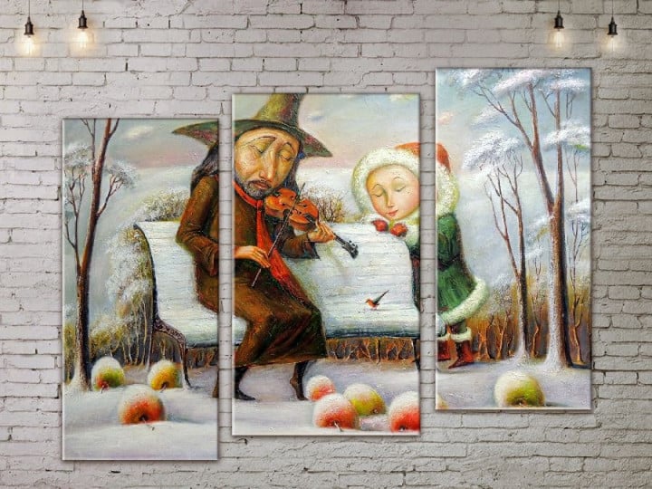 Картина модульная 3 части ArtStar 80х110 см ADA0075_2