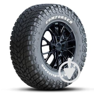 Автошина Comforser Winter Pro-Blizzard 265/65 R18 122/119R RWL под шип