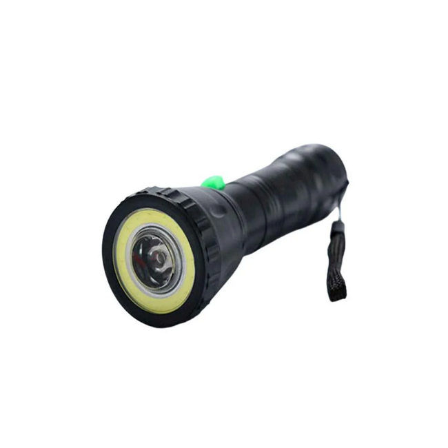 Ручний ліхтар Neomax на батарейках 3хААА 2 режими роботи пластик (NXF002)