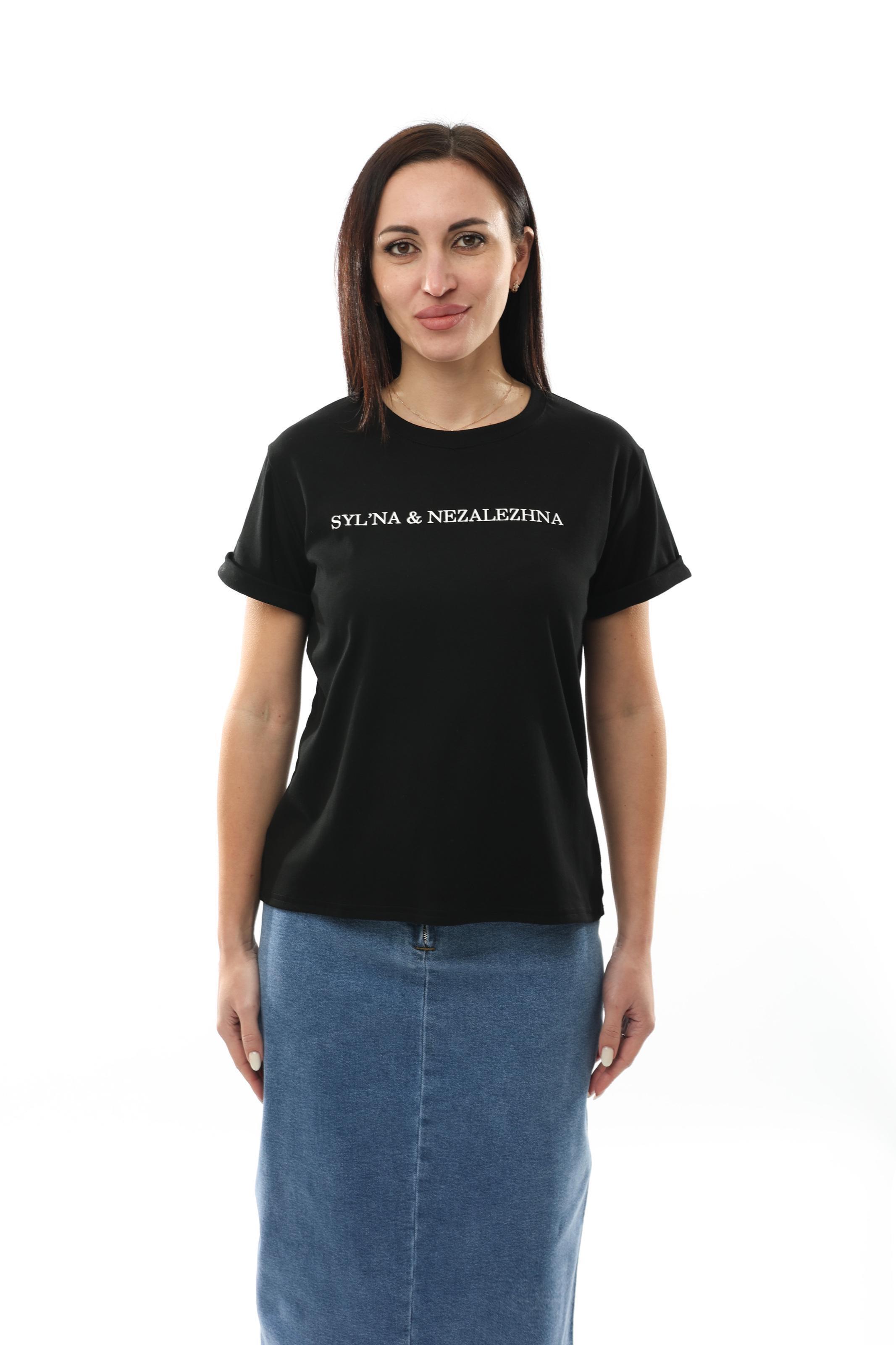 Футболка женская est. 1991 XL Черный (277714-XL)