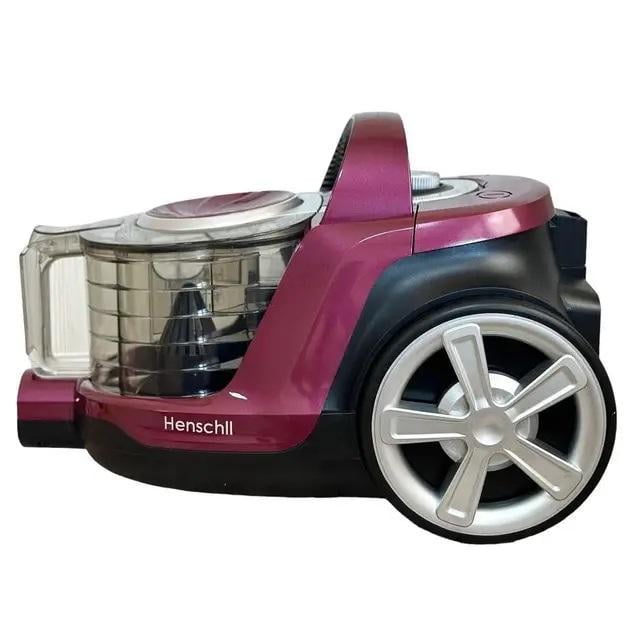 Пылесос циклонного типа Henschll XN-1989 с контейнером 3000 Вт Бордовый (XN-1989.1) - фото 3